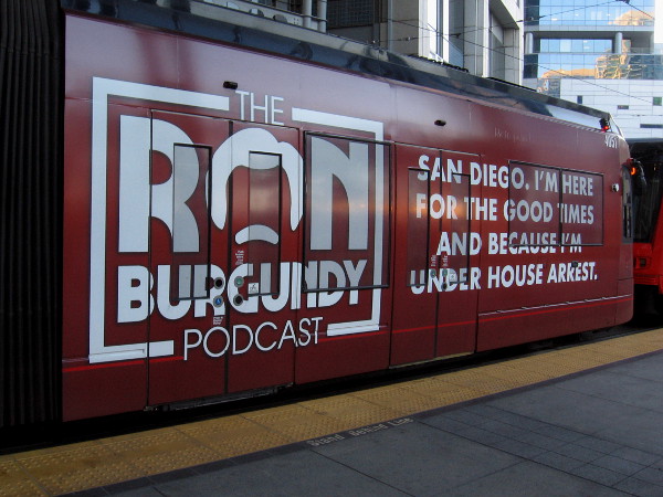 The Ron Burgundy Podcast.