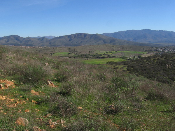 You can see some of the now closed Salt Creek Golf Course to the southeast.