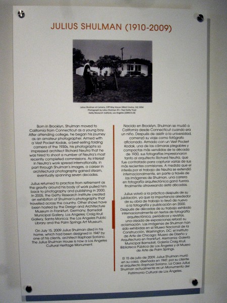 Shulman began as an amateur photographer using a Vest Pocket Kodak. His eventual career in architectural photography would span seven decades.