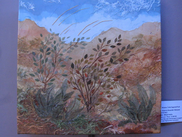 SC12 #12, mixed media by artist Victoria Alexander Marquez.