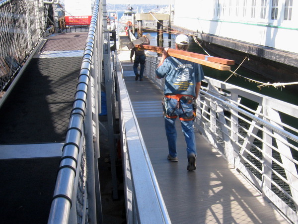 There's always more work to be done at the Maritime Museum of San Diego! Your help is welcomed!