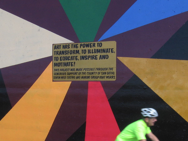 Art has the power to transform, to illuminate, to educate, inspire and motivate!