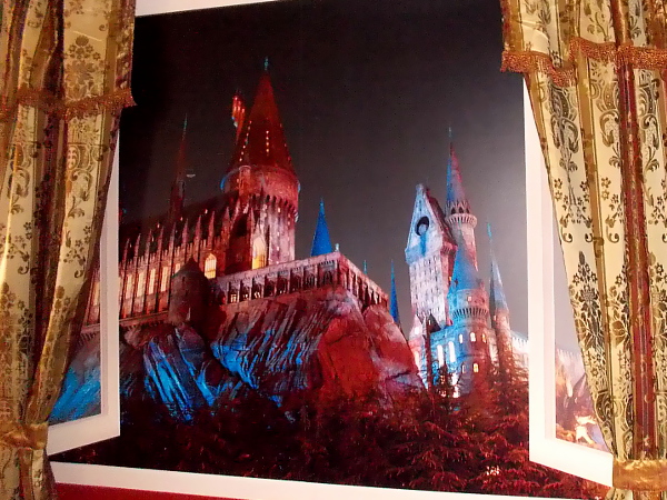 The Hogwarts School of Witchcraft and Wizardry can be seen from a window inside the San Diego Law Library!