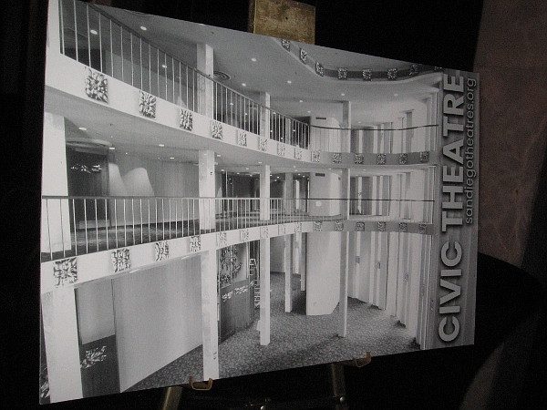 The sunbursts decorating the edges of each level were removed years ago.