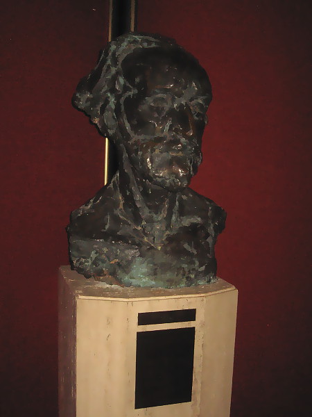 I believe this bust in the Grand Salon is of Giuseppe Verdi.