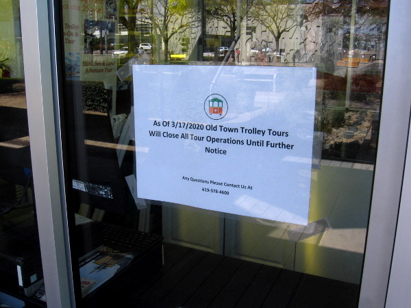 Like most tourist attractions, Old Town Trolley Tours has closed operations until further notice.