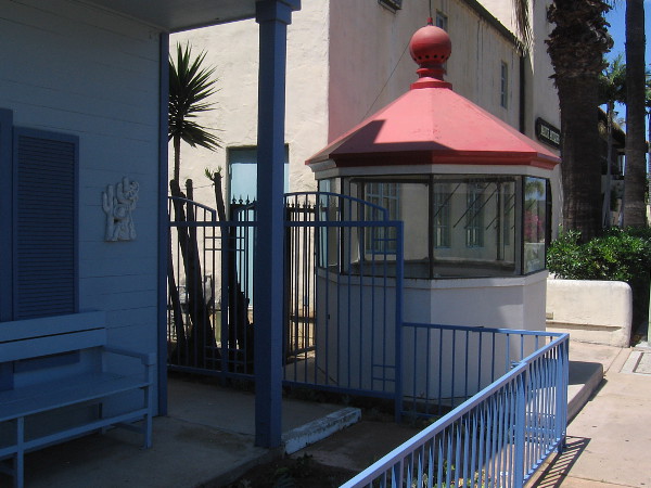 This was part of the 1890 Ballast Point Light Station on Point Loma!