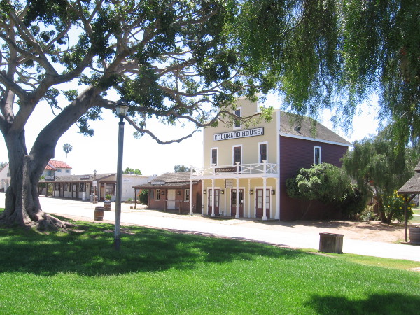 On an ordinary Sunday, this photo would be filled with people.