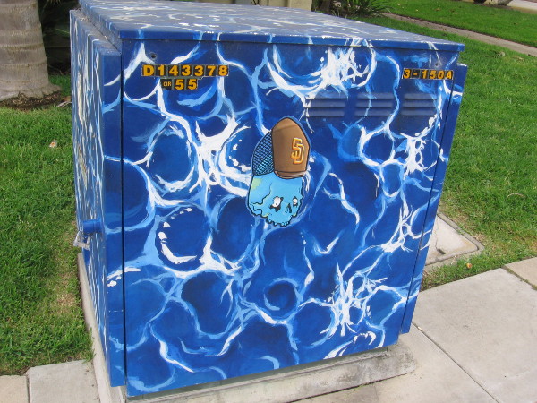 Then I saw this rather interesting Padres fan.