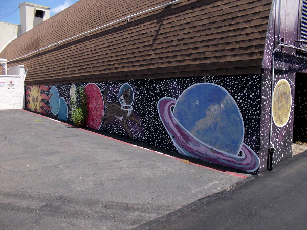 Space Coyote, by artist Sarah Spinks et al.