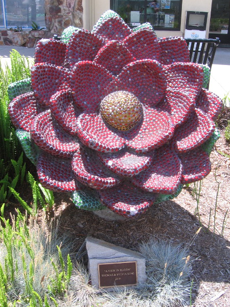 Bloom in Time, by artists Thomas and Sylvia King.