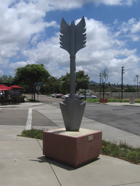 Peace Arrow, by artist Alex Gall, 2019.