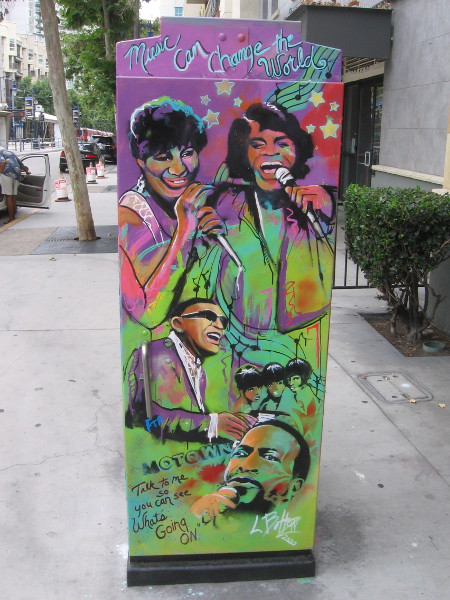 Talk to me so you can see what's going on.