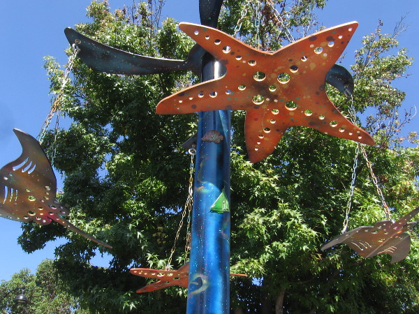 Sea Life, by artist Noe Estrada.