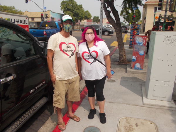 Carlos Quezada and Melody De Los Cobos of Love City Heights.