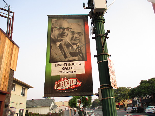 Ernest and Julio Gallo.