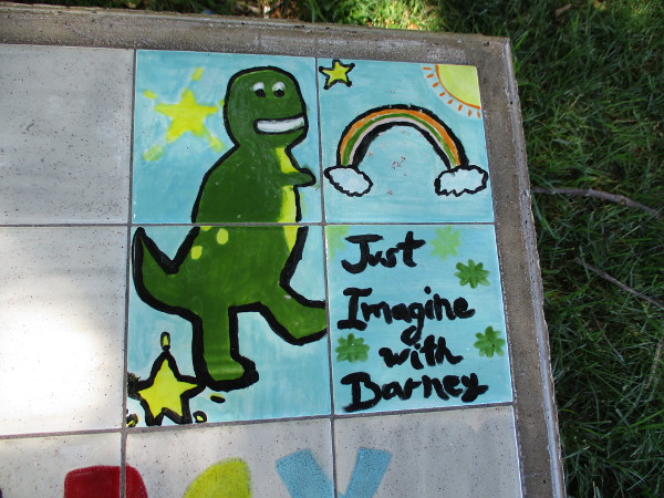Just Imagine with Barney.