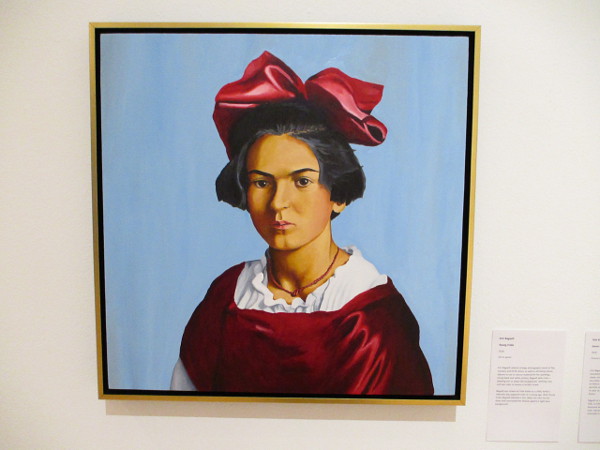 Young Frida, by artist Kim Bagwill, 2018. Oil on panel.