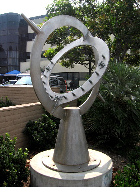 Cool sculpture near intersection of Third Avenue and H Street in Chula Vista.