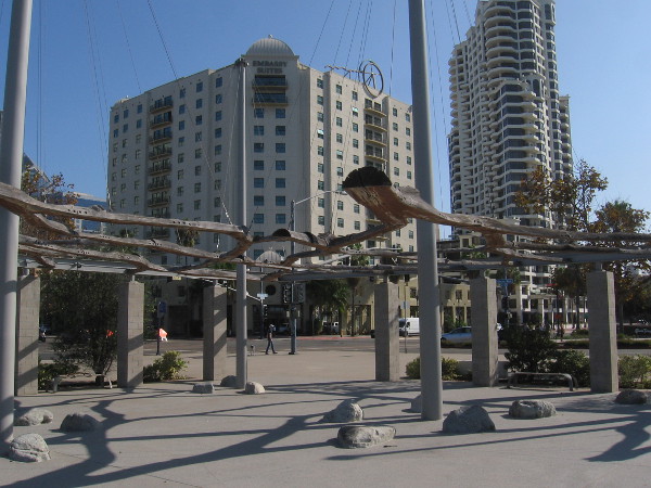 I'm about to walk through some unique public art titled The Riparium, by artist Roman de Salvo.