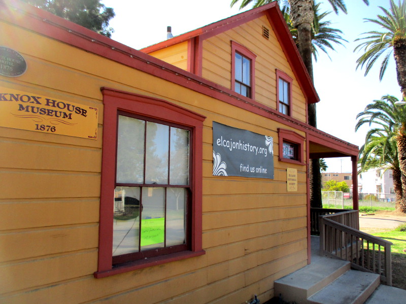 A walk around El Cajon’s Knox House Museum. Cool San Diego Sights!