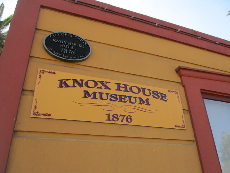 A walk around El Cajon’s Knox House Museum. Cool San Diego Sights!