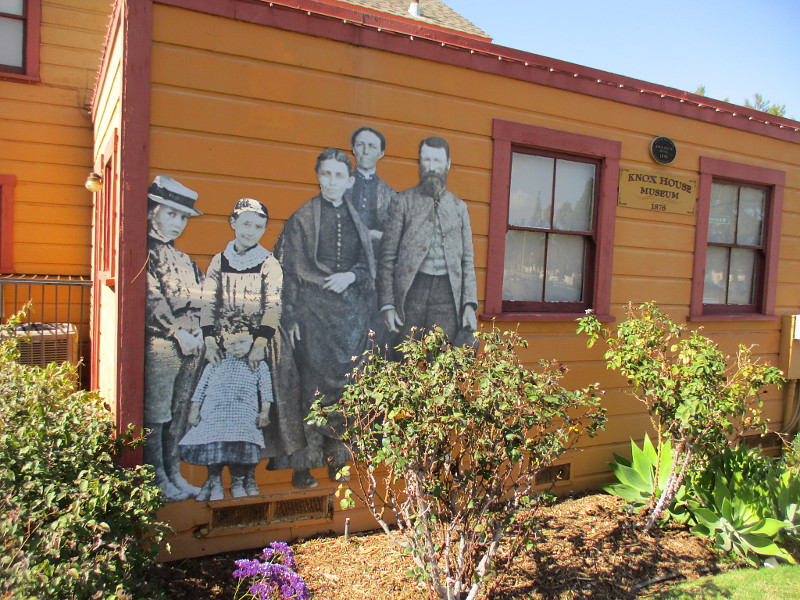 A walk around El Cajon’s Knox House Museum. Cool San Diego Sights!