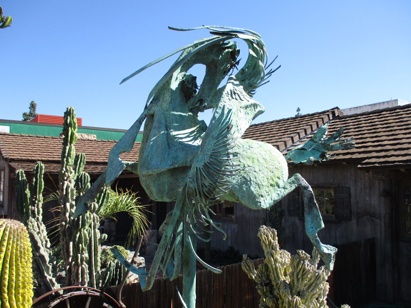 Pegasus sculpture takes flight in El Cajon! – Cool San Diego Sights!
