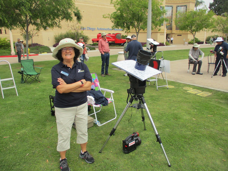 Space Day amateur astronomers in San Diego! Cool San Diego Sights!