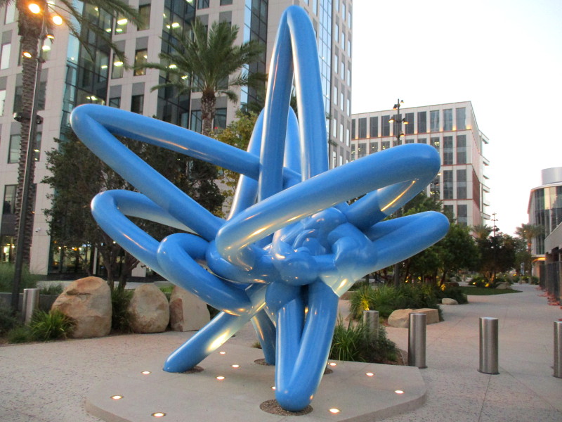 Hand Drawn Sculpture by artist Ken Kelleher. – Cool San Diego Sights!
