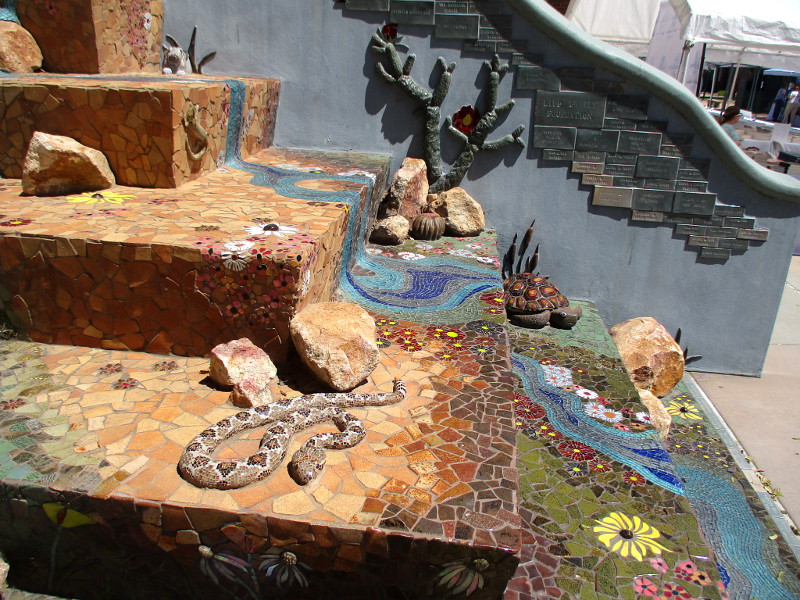 The River of Giving at Coronado High School. – Cool San Diego Sights!