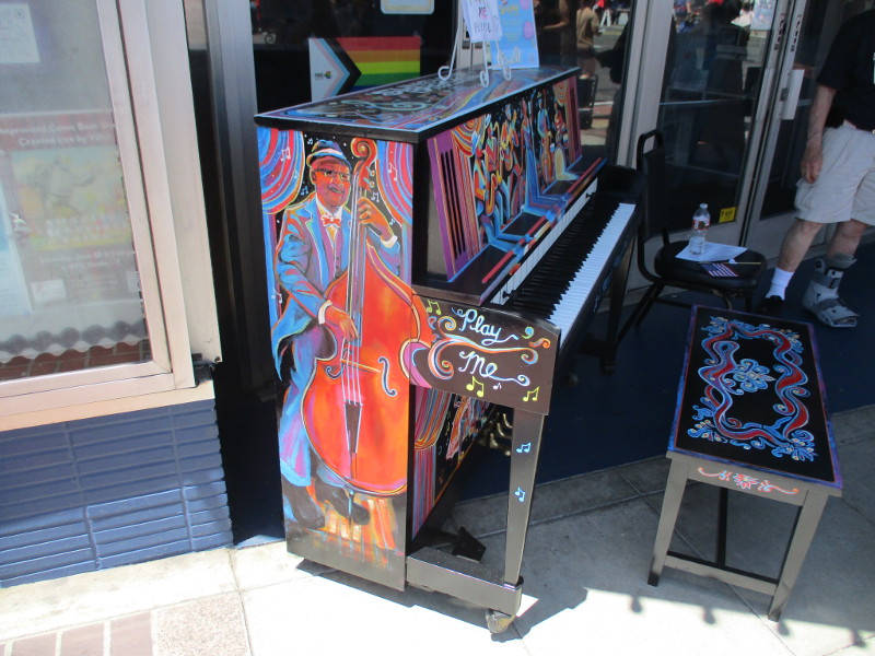 Miss Mary Project's amazing piano in Oceanside! – Cool San Diego