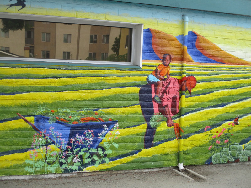 Beautiful new Foodshed mural in City Heights! – Cool San Diego Sights!