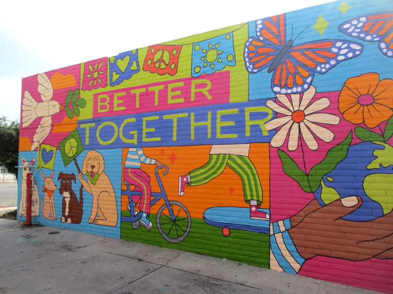 Bright new murals promote love in City Heights! – Cool San Diego