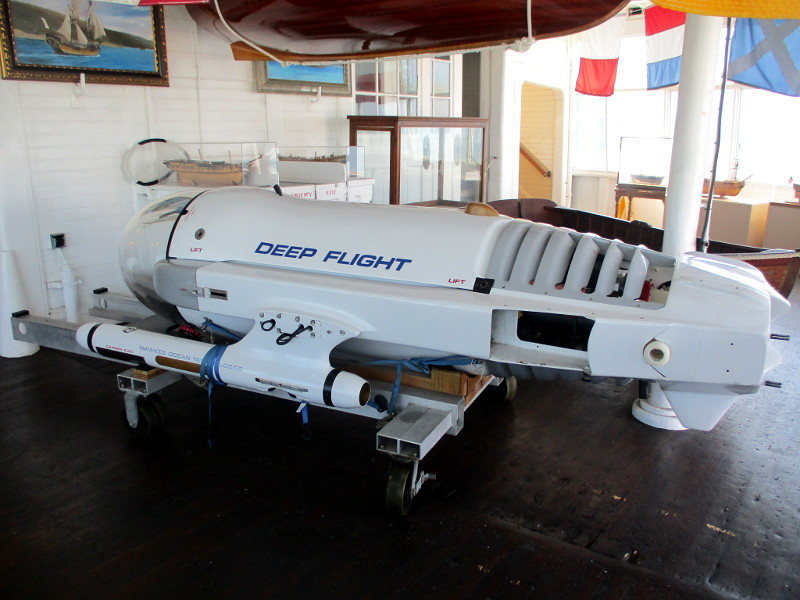 Deep Flight submersible arrives at Maritime Museum! – Cool San