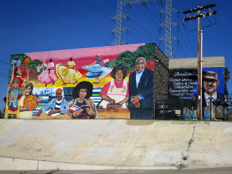 Mural on National City Public Works building! – Cool San Diego Sights!